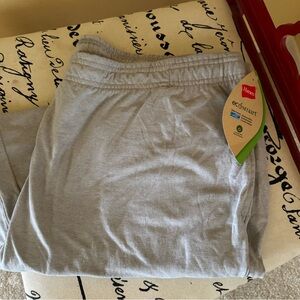 Hanes Ecosmart 2XL Super Soft NWT Sweat Pants Grey